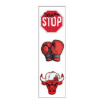 Don't Stop Vinyl Sticker Pack Reusable & Waterproof