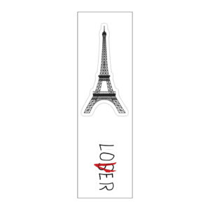 Eiffel Tower Vinyl Sticker Pack Reusable & Waterproof