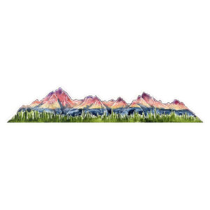Nanga Parbat Mountain Vinyl Sticker Reusable & Waterproof For Water Bottles