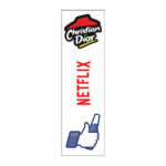 Netflix Vinyl Sticker Pack Reusable & Waterproof