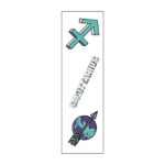 Sagittarius Zodiac Vinyl Sticker Pack Reusable & Waterproof