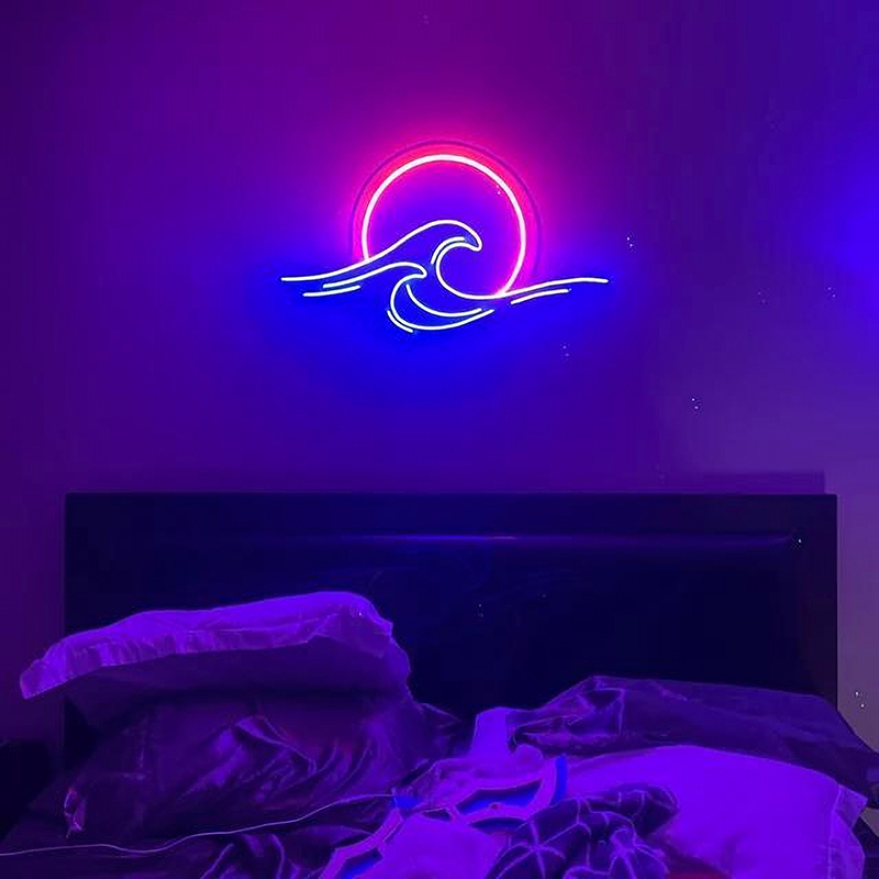 Sol Neon Led Neon Sun wave 30*40 – Cairo99