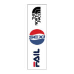 The North Face Vinyl Sticker Pack Reusable & Waterproof