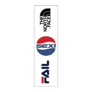 The North Face Vinyl Sticker Pack Reusable & Waterproof