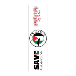 Paslestine Will Be Free Vinyl Sticker Pack Reusable & Waterproof