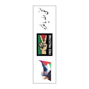لكي الله يا غزة Vinyl Sticker Pack Reusable & Waterproof