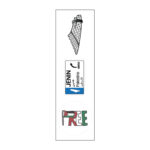 Jenin Palestine Vinyl Sticker Pack Reusable & Waterproof