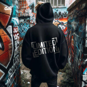 Limited Edition Oversized Hoodie - Black