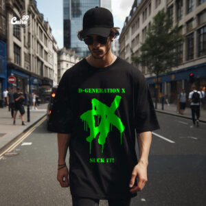 D-Generation X Oversized T-shirt for men -  Black