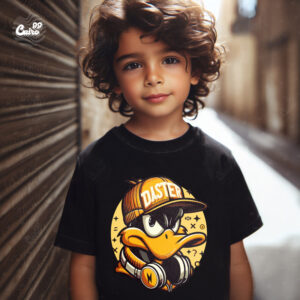 Daster kids T-shirt- Black