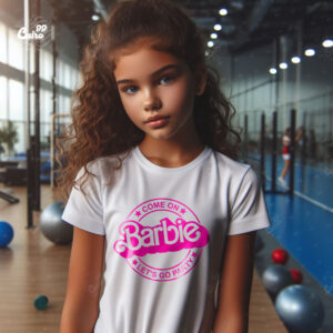 Come On Barbie kids T-shirt- White