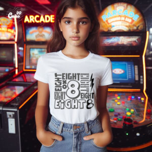 Eight kids T-shirt- White
