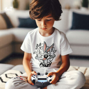 Crazy kids T-shirt- White