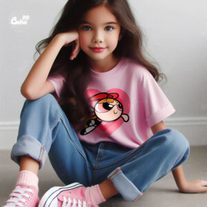 Tiny Hero Blossom  kids T-shirt- Pink